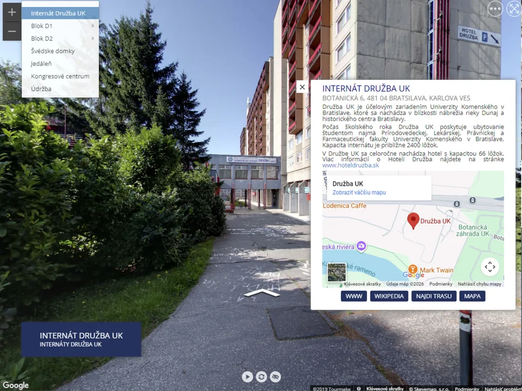 Internát Družba UK